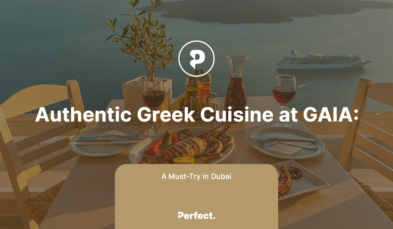 Authentic Greek Cuisine at GAIA