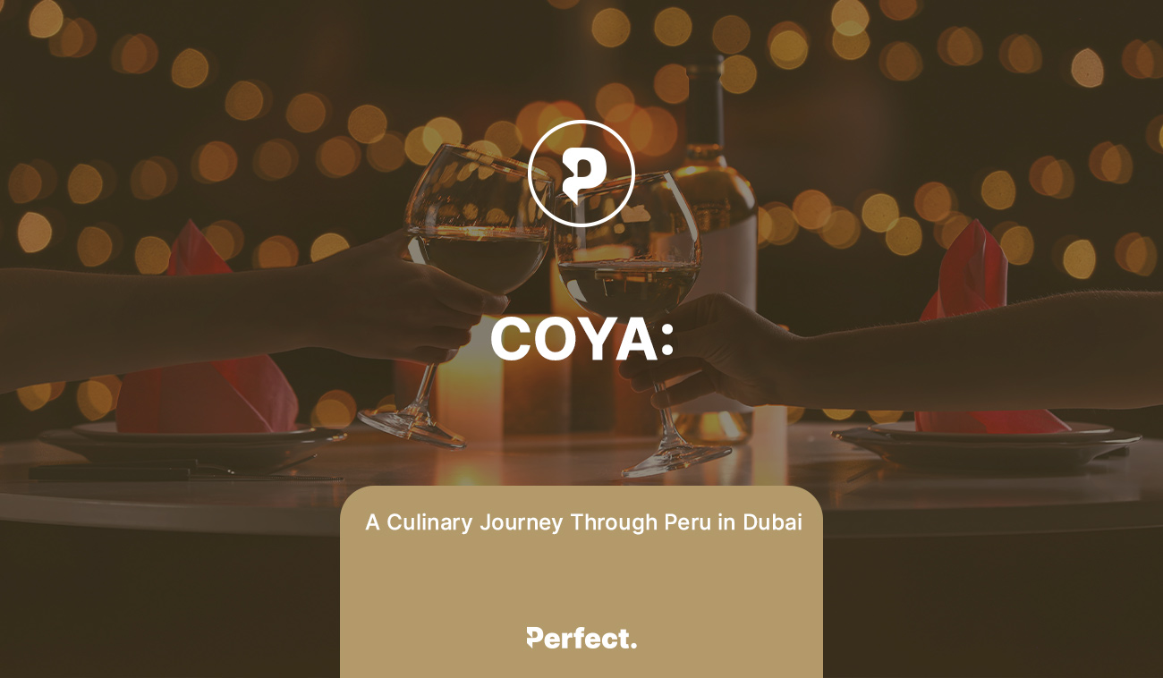 COYA Restaurant in Dubai