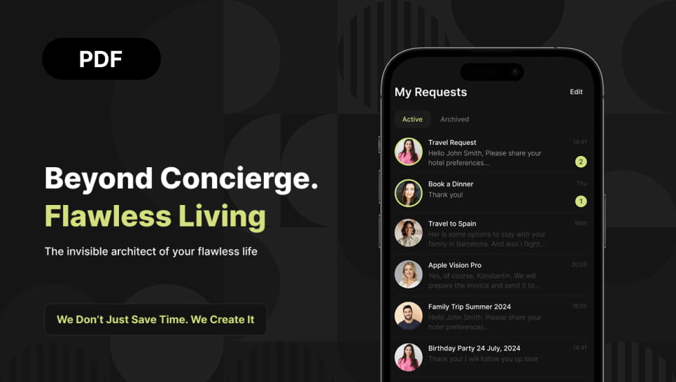 Perfect.Live B2C corporate presentation cover