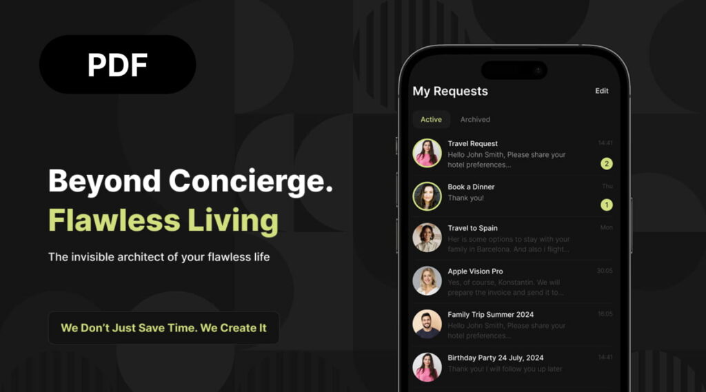 Perfect.Live B2C corporate presentation cover