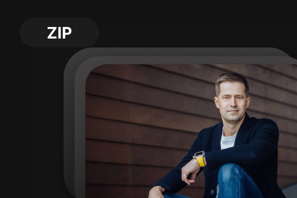 Perfect.Live logo files, ZIP download preview