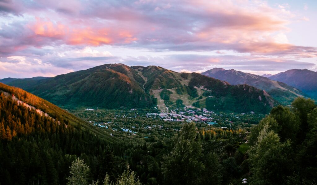 Aspen, Colorado, home of the Aspen Food and Wine Classic each June