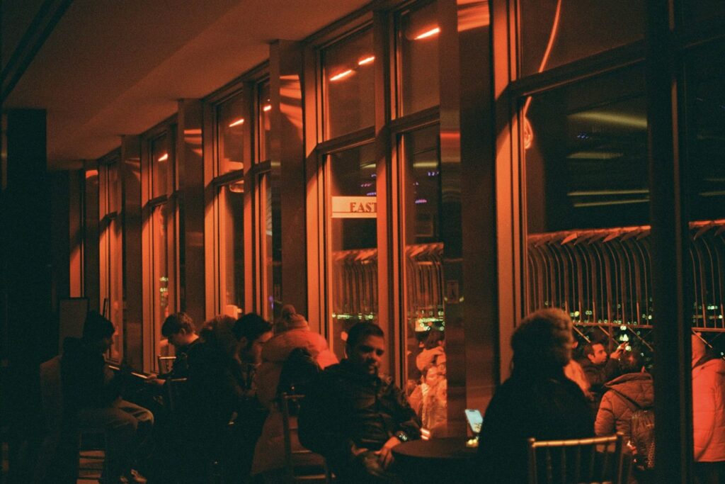 A warm, low-lit dining room in the evening, the kind of atmosphere that decides whether a room suits the occasion