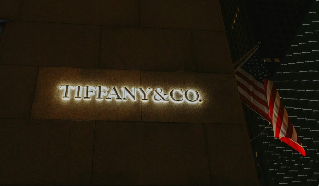 Fifth Avenue flagship storefront at night, New York — Perfect.Live