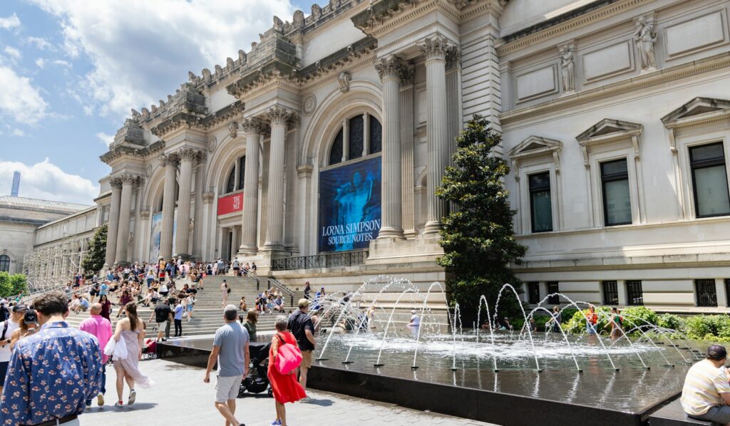 Steps of the Metropolitan Museum of Art in New York — Perfect.Live