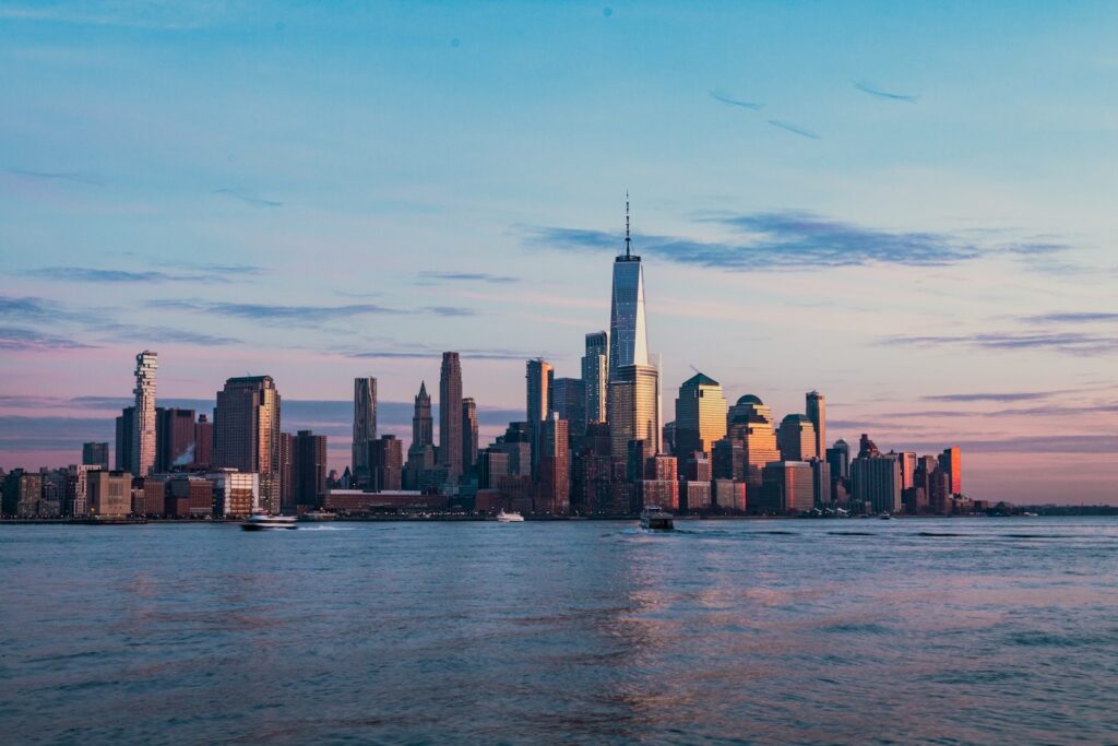 The New York skyline during the US Open fortnight — Perfect.Live