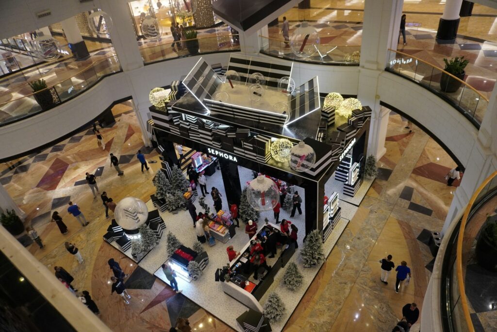 Shopping levels inside The Dubai Mall — Perfect.Live